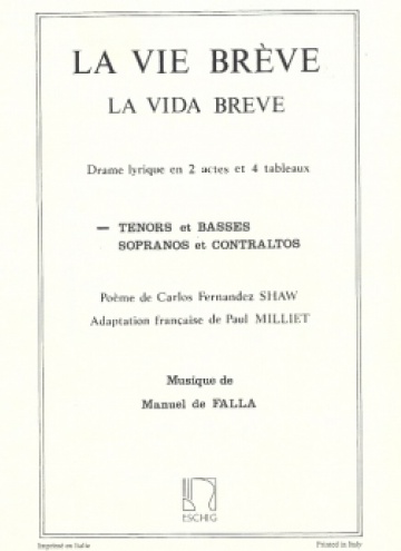 La vida breve (tenors et basses)