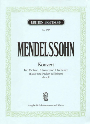 Concierto para violín, piano y orquesta de cuerda en re menor MWV O 4