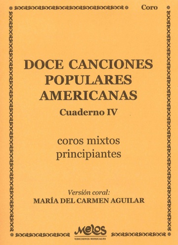 12 canciones populares americanas. Cuaderno 4