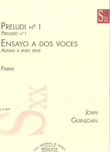 Preludio nº 1 / Ensayo a dos voces