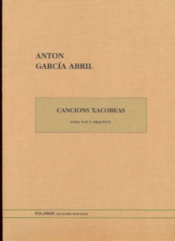 Cancions xacobeas (voice and orchestra)
