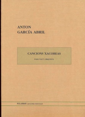 Cancions xacobeas (voz y orquesta)