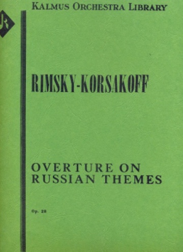 Obertura sobre temes russos, op. 28