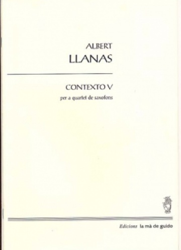 Contexto V para cuarteto de saxofones