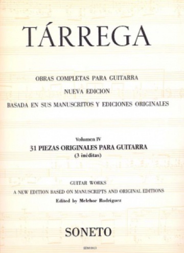 Obra completa para guitarra vol.IV (35 piezas originales para guitarra)