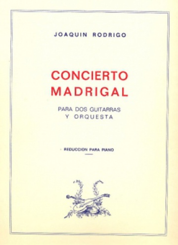 Concierto Madrigal (reducción para piano)