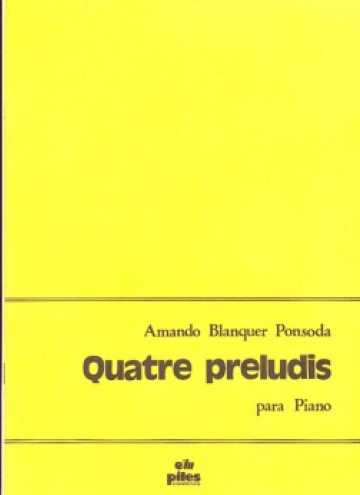 Four preludes for piano