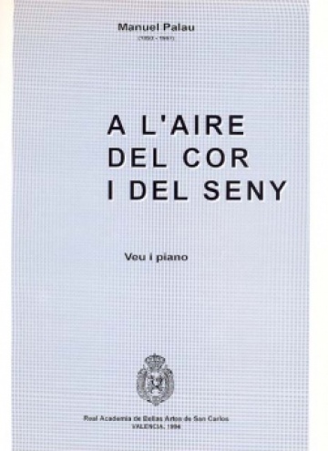 A l’aire del cor i del seny, canciones para voz y piano