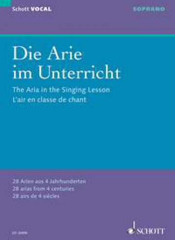 The aria in the singing lesson