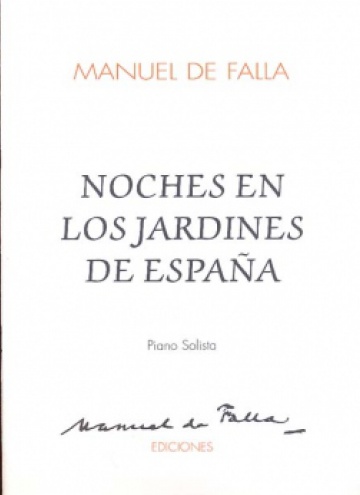 Noches en los jardines de España (piano)