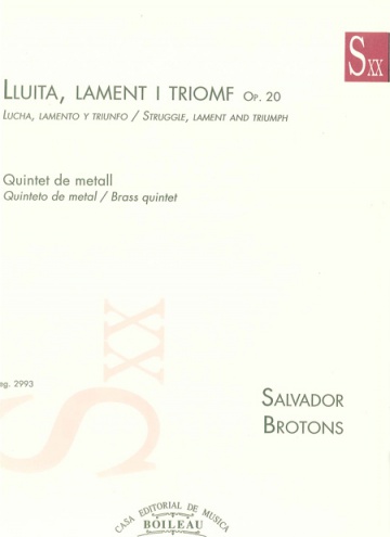 Lluita, lament i triomf, op. 20