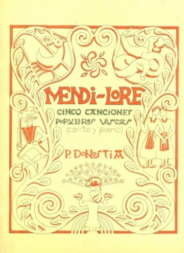 Mendi-lore. Cinco canciones populares vascas