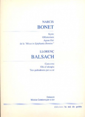 BONET / BALSACH: Coral music