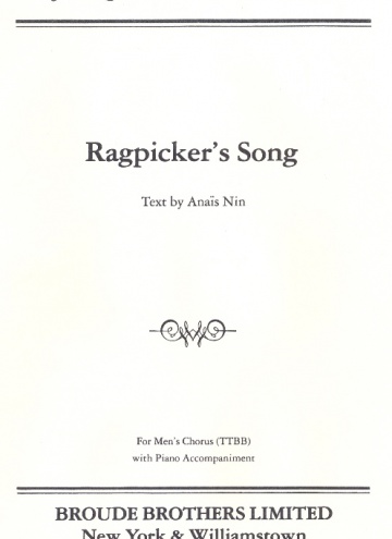 Ragpicker’s Song (TTBB)