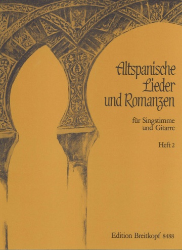Altspanische lieder und romanzen. Vol. 1 - Canço