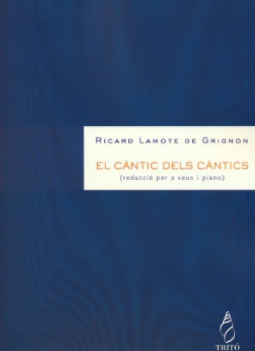 El càntic dels càntics (piano-vocal score)