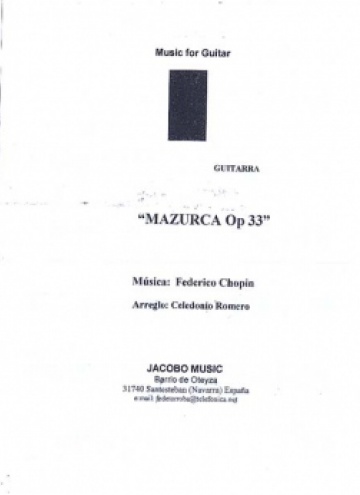 Mazurka op. 33