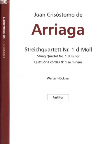 Quartet de corda núm. 1 (partitura de butxaca)