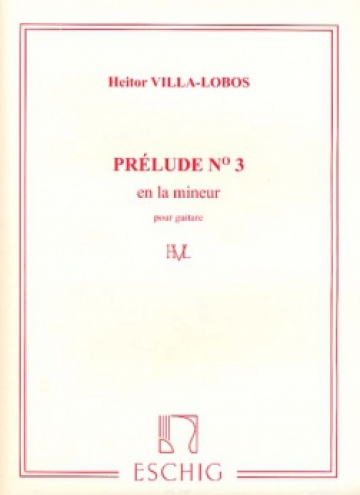 Prelude nº 3, for guitar