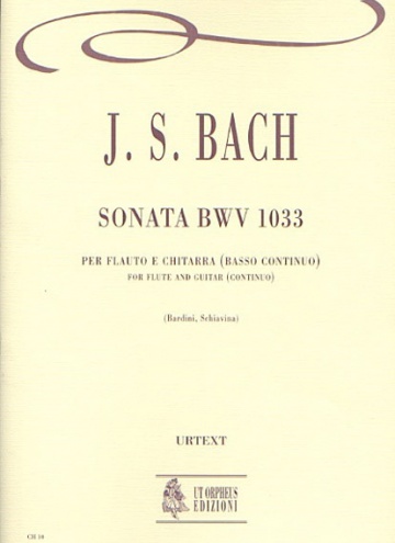 Sonata BWV 1033 for Flute and Guitar (Continuo), de Johann Sebastian Bach