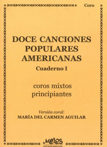 12 canciones populares americanas  cuaderno 1