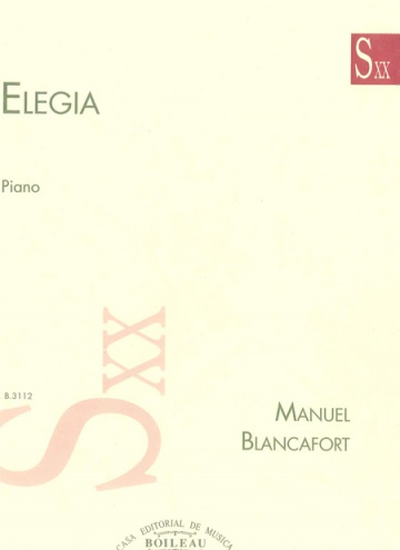 Elegy to Frederic Mompou