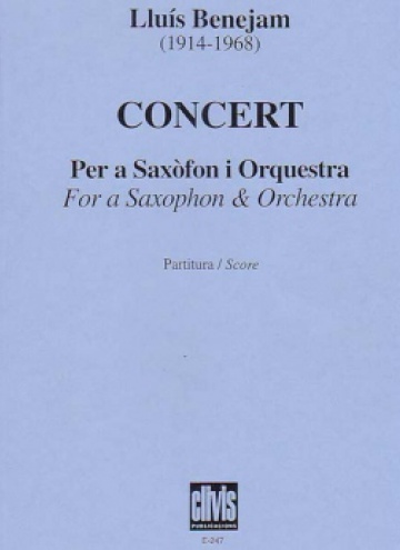 Concierto para saxofon y orquesta