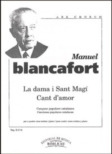 La dama i Sant Magí - Cant d’amor, de Manuel Blancafort