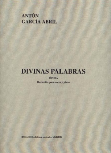 Divinas palabras (vocal score)