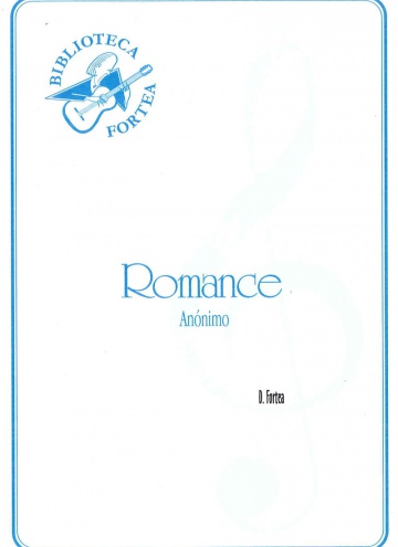 Romance anónimo