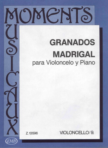 Madrigal para violoncelo y piano