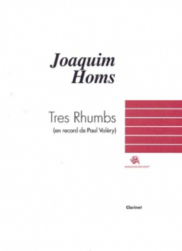 Tres Rhumbs, per a clarinet