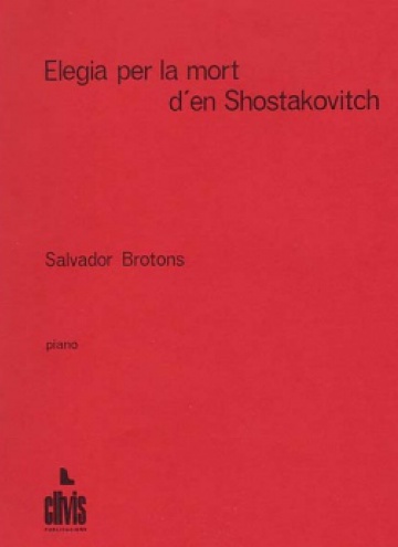 Lament for the death of Shostakovitch