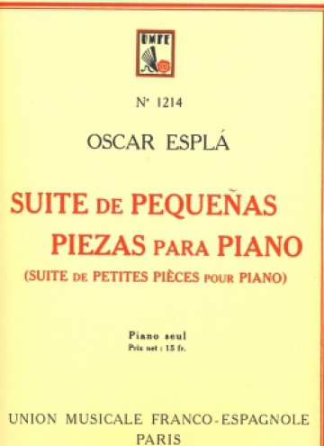 Suite de pequeñas piezas para piano