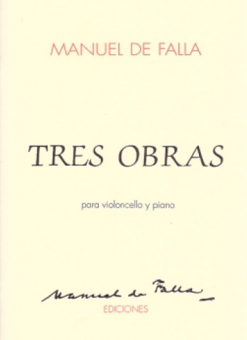 Tres obras para violoncello y piano