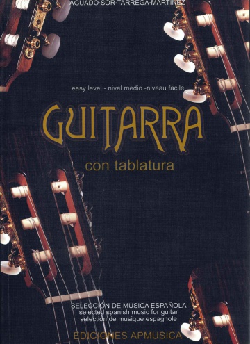 Guitarra con tablatura