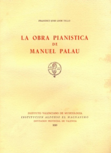 La obra pianística de Manuel Palau