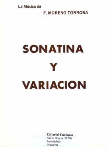 Sonatina y variación