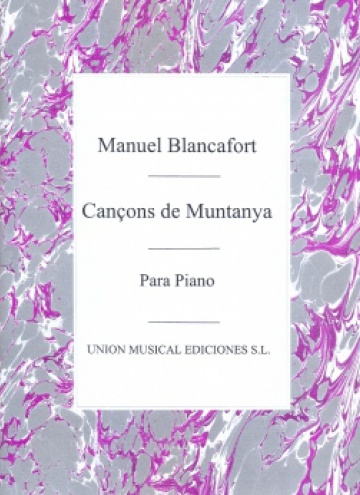 Cançons de Muntanya per a piano