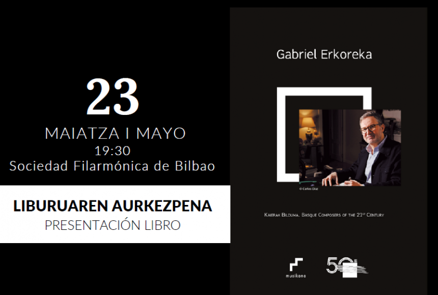 Publicació d’un llibre sobre Gabriel Erkoreka